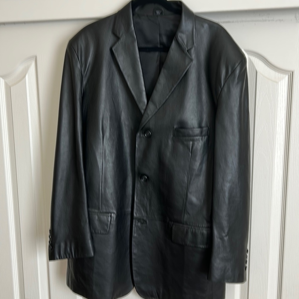 Alfani Men’s leather jacket